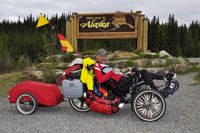 Yukon & Alaska Recumbent Tour © Copyright by Ch. Breier